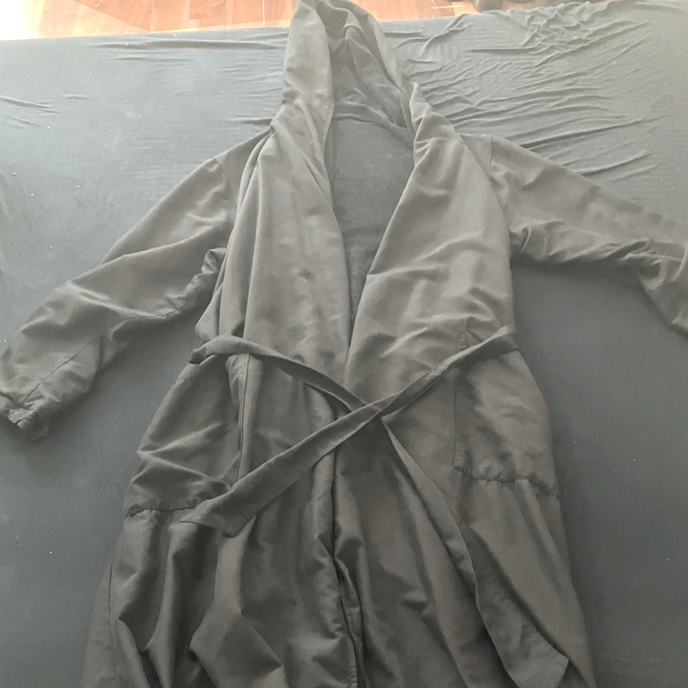 Black Hooded Robe